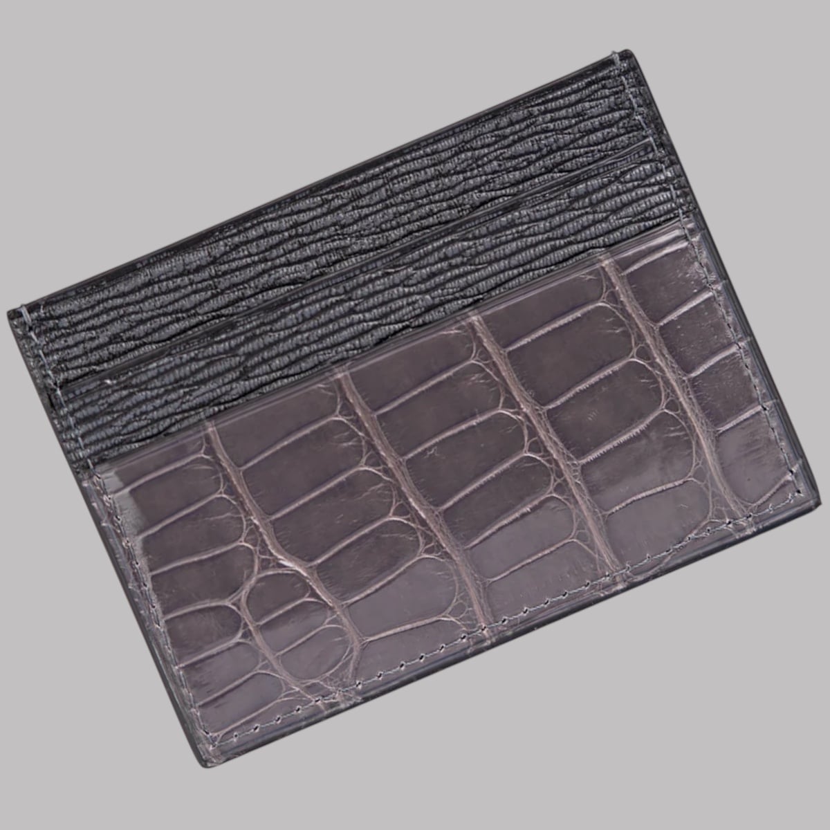 Card Holder in Alligator