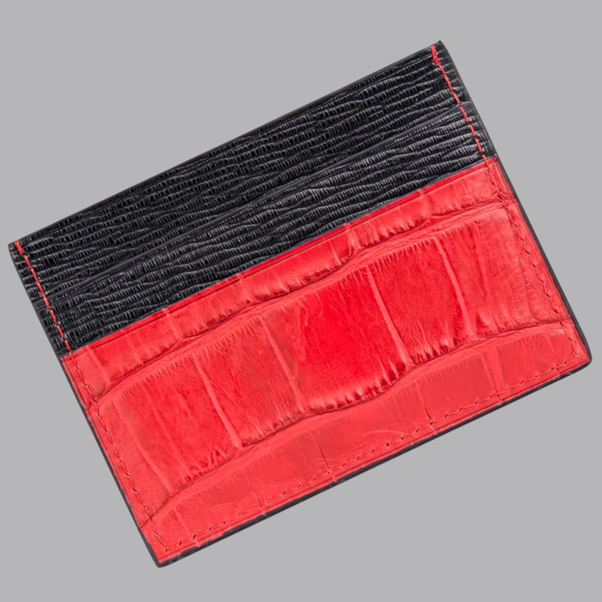 Card Holder in Alligator