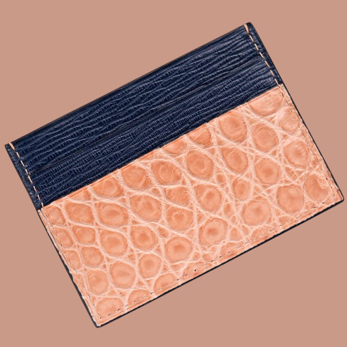 Card Holder in Alligator