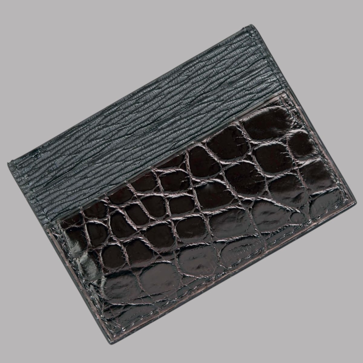Card Holder in Alligator