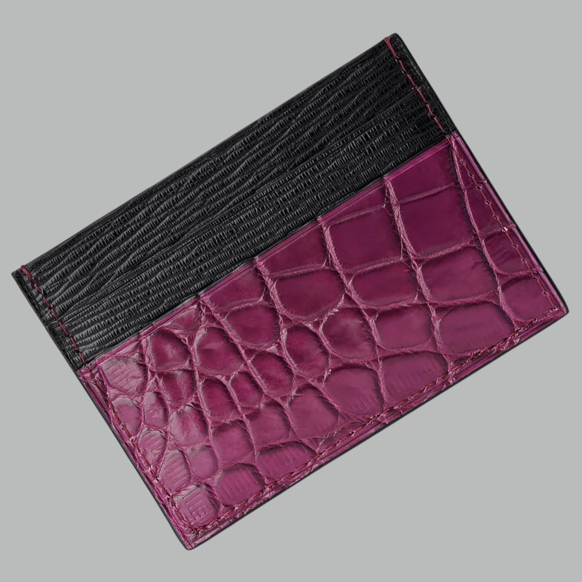 Card Holder in Alligator