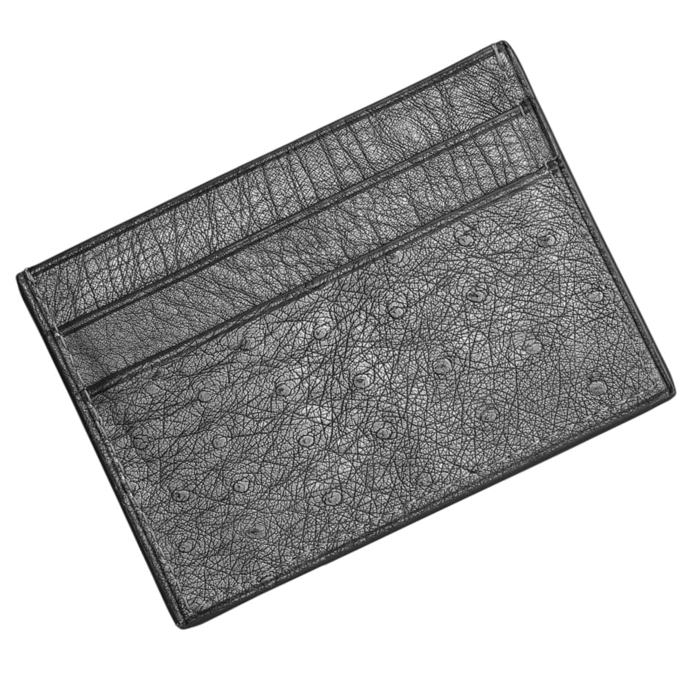 Card Holder in Ostrich