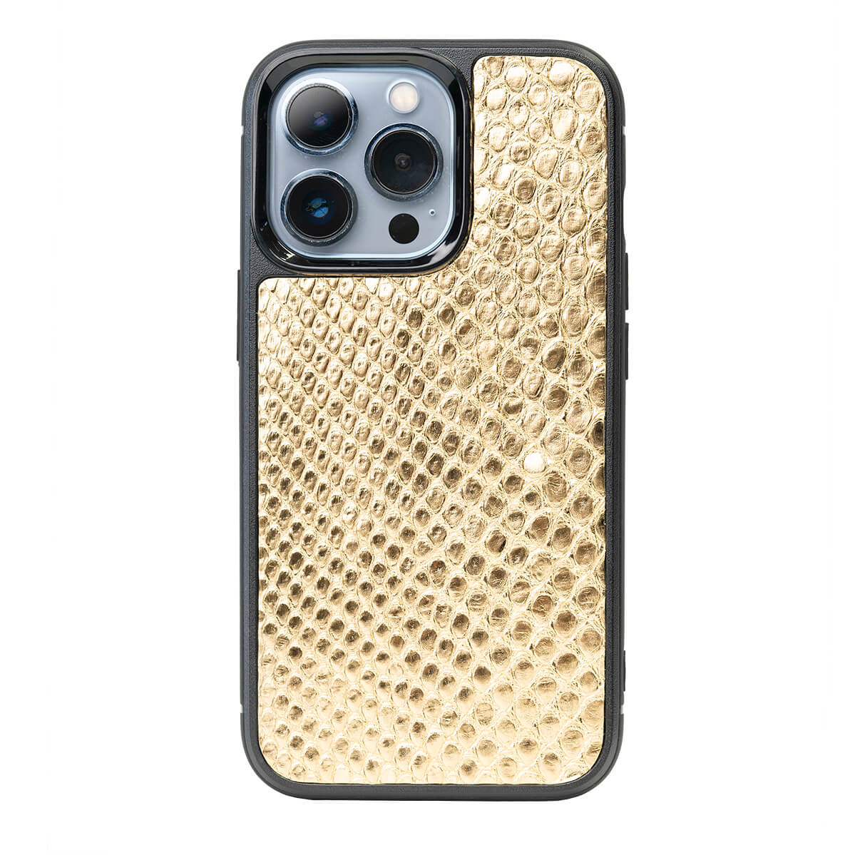 IPHONE 13 PRO CASES PYTHON BRIGHT GOLD