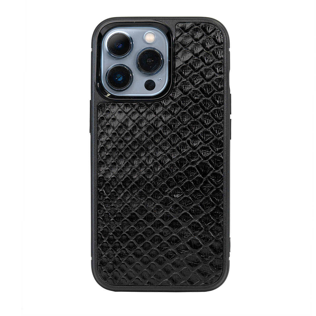 IPHONE 13 PRO CASES PYTHON BLACK SHINY