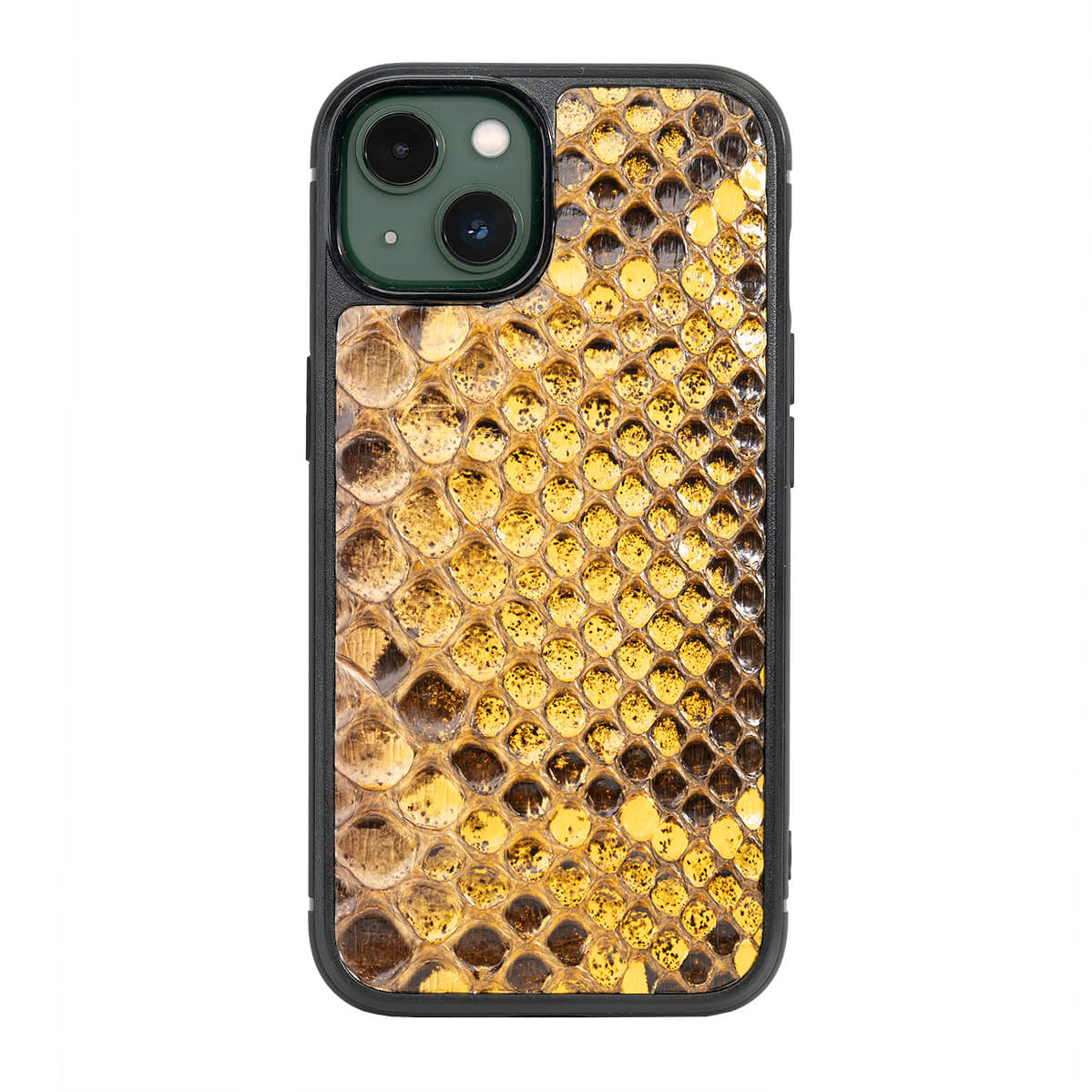 PHONE 13 CASES PYTHON ANTIQUE YELLOW