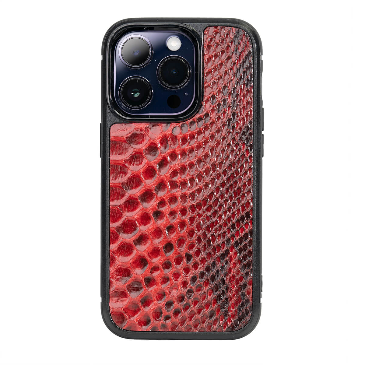 IPHONE 14 PRO CASES PYTHON DARK RUBY