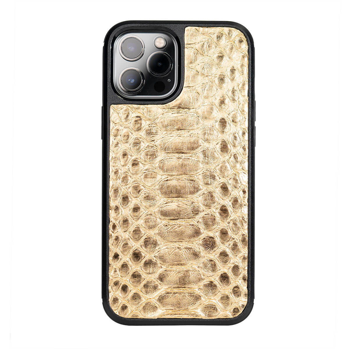 IPHONE 12 PRO MAX CASES PYTHON BRIGHT GOLD