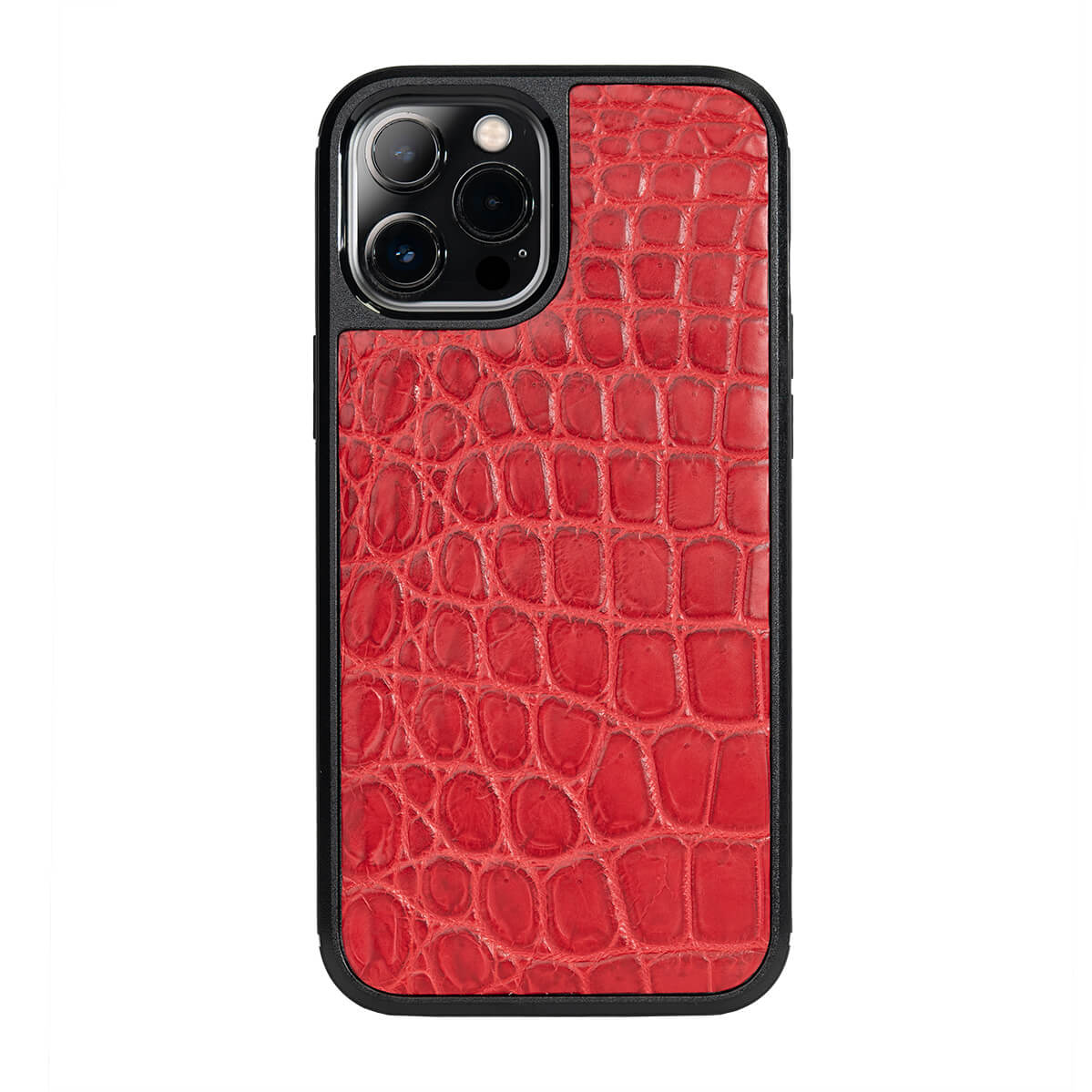 IPHONE 12 PRO MAX CASES ALLIGATOR RED