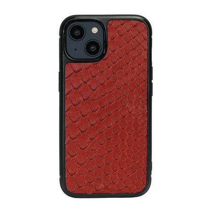 IPHONE 14 CASES PYTHON MOROCCAN RED