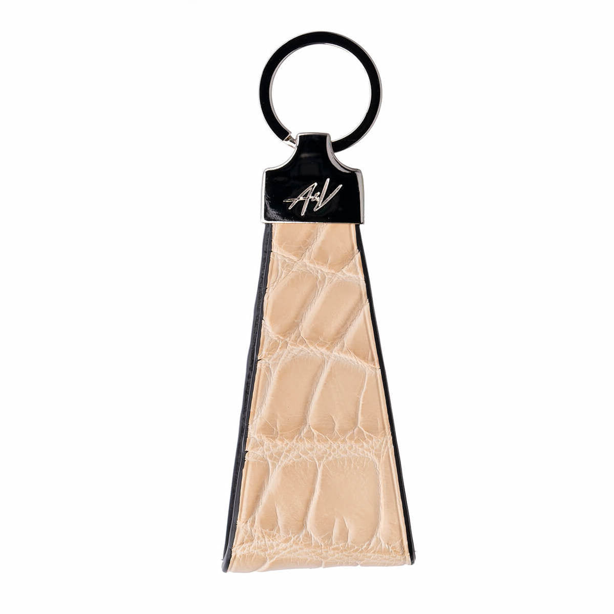 KEYCHAIN ROCK BLANCHED ALMOND