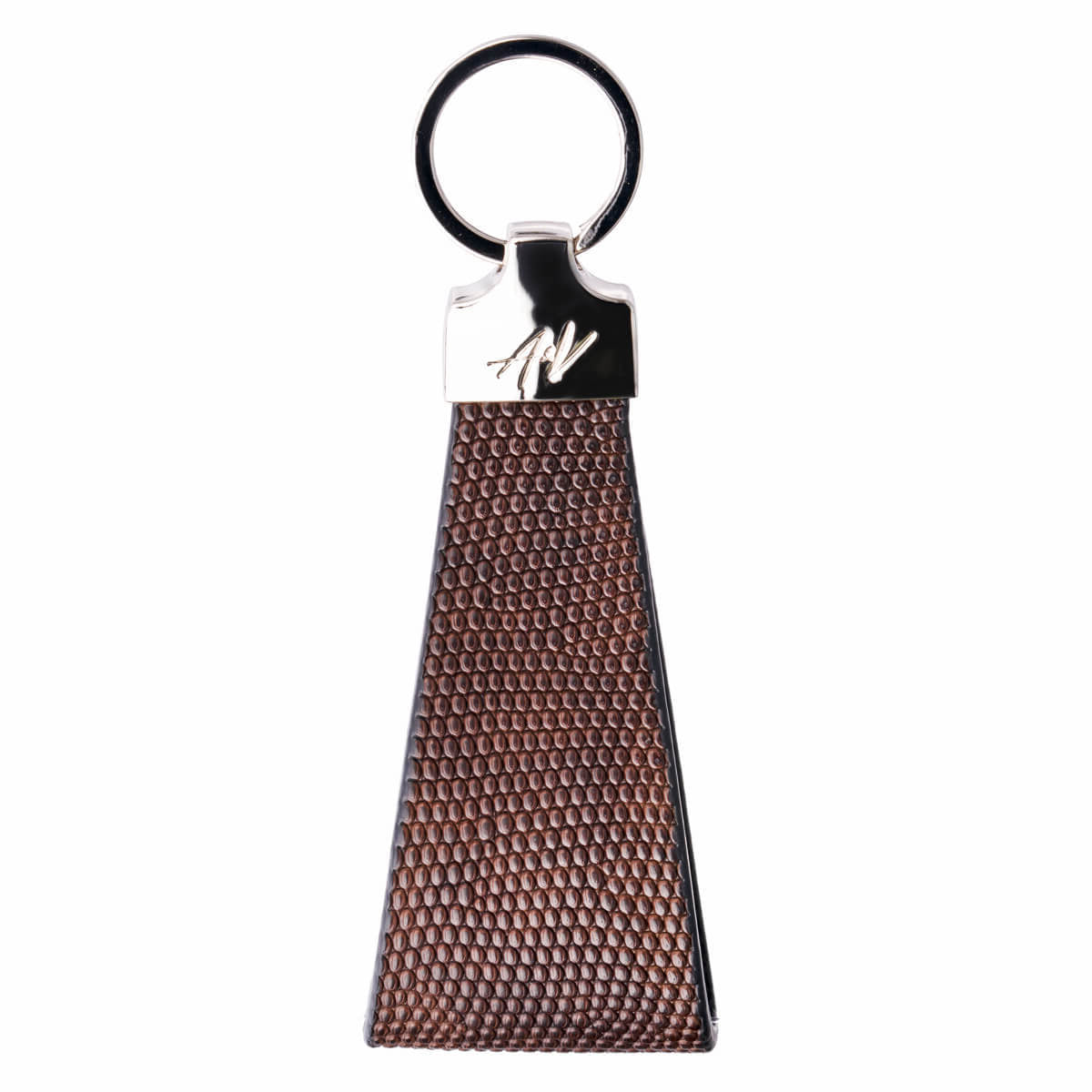 KEYCHAIN ROCK LIZARD BROWN MATT