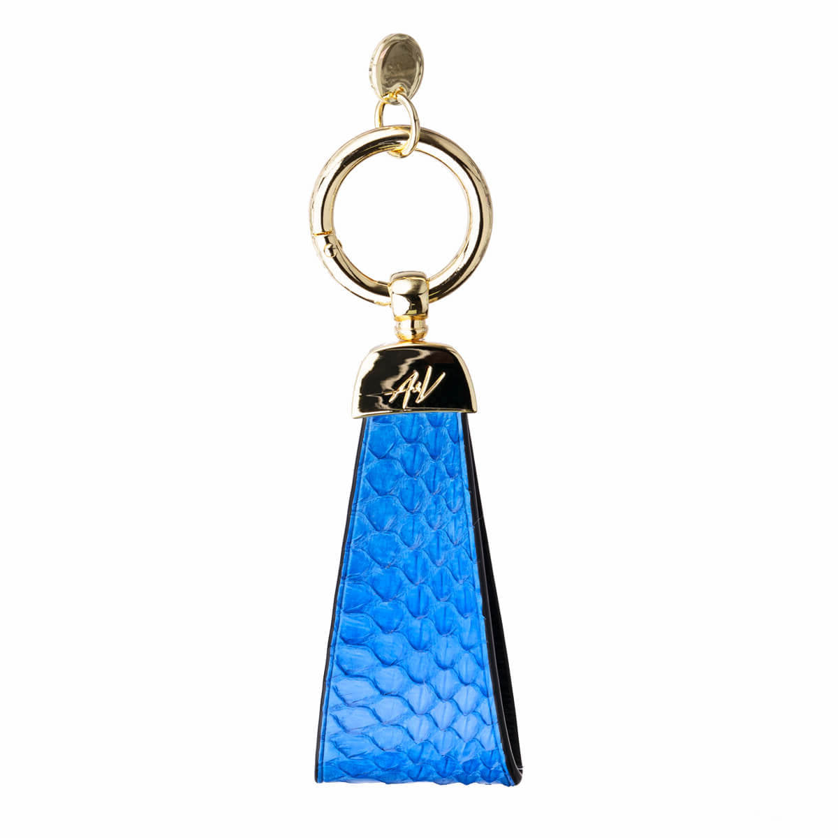 KEYCHAIN MOON BRILLIANT BLUE