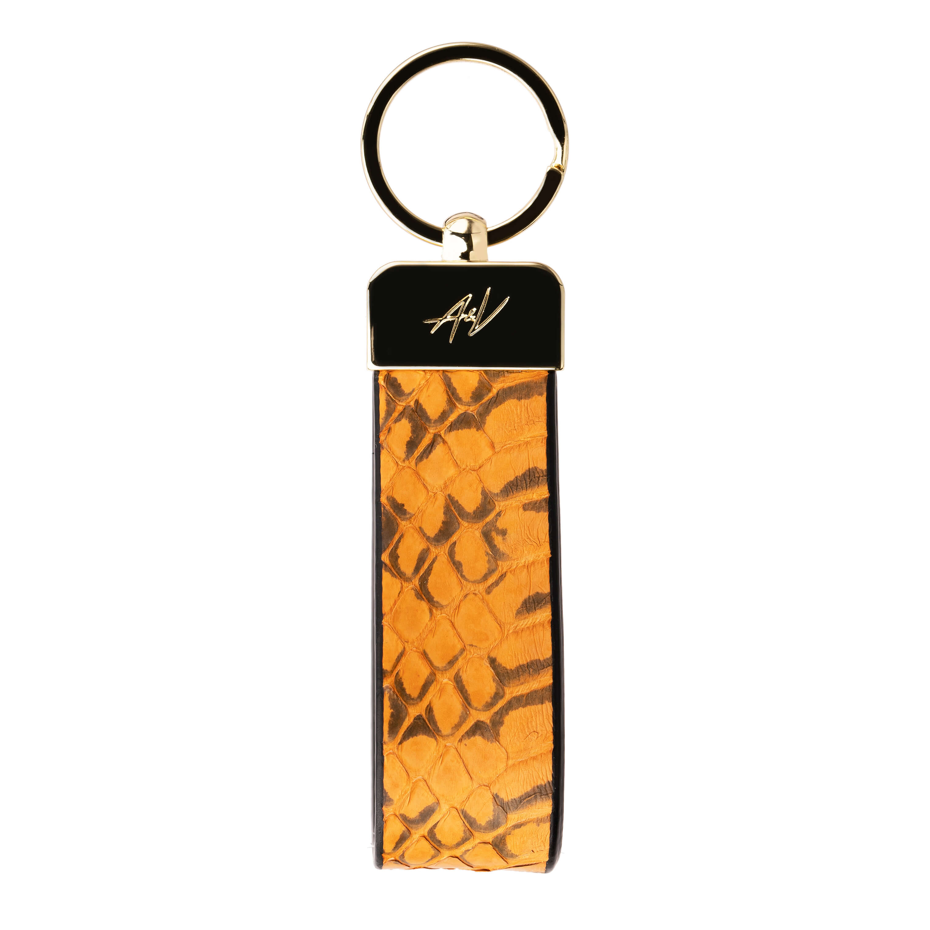 KEYCHAIN METALLIQUE PUMPKIN BLUSH