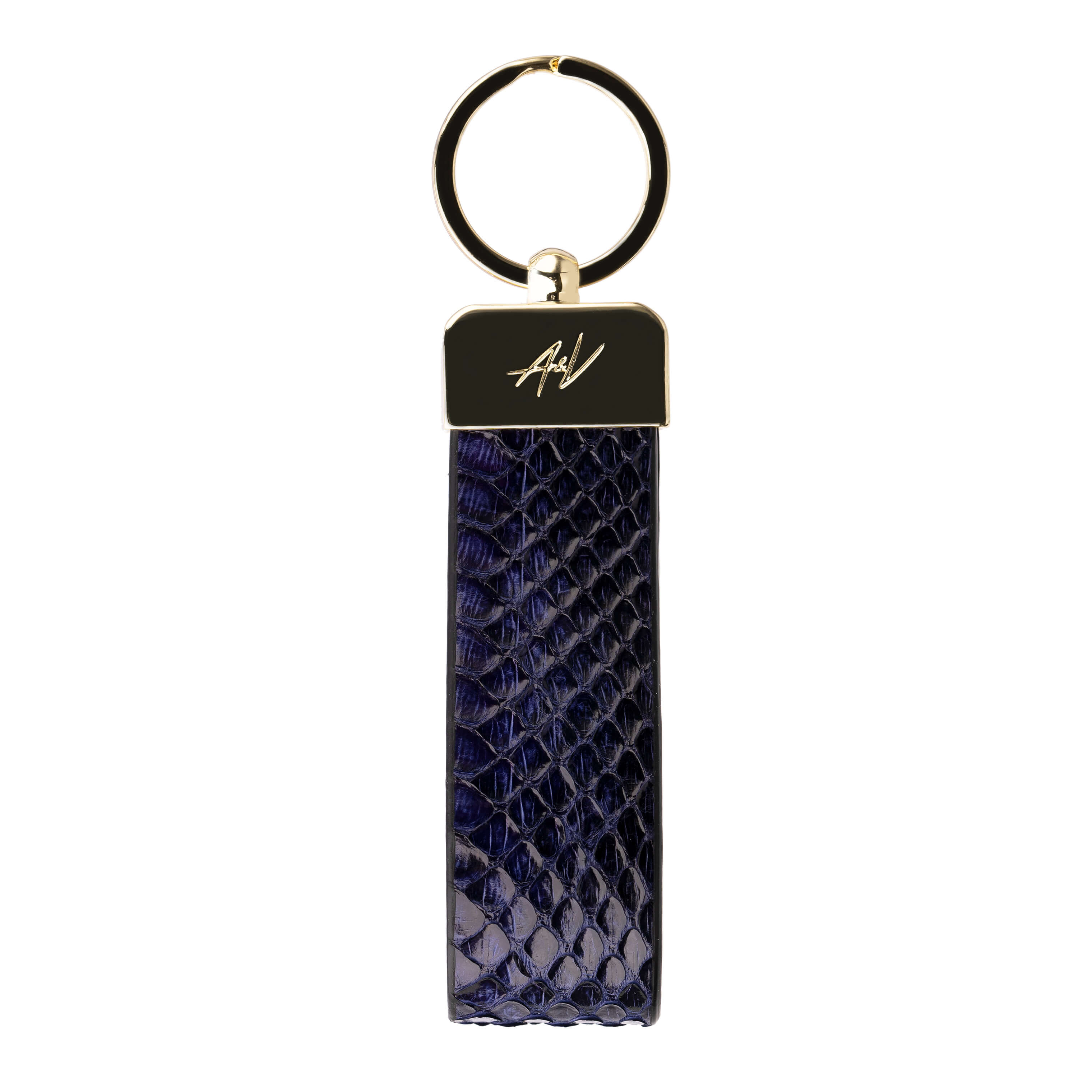 KEYCHAIN METALLIQUE BOLD BLUE