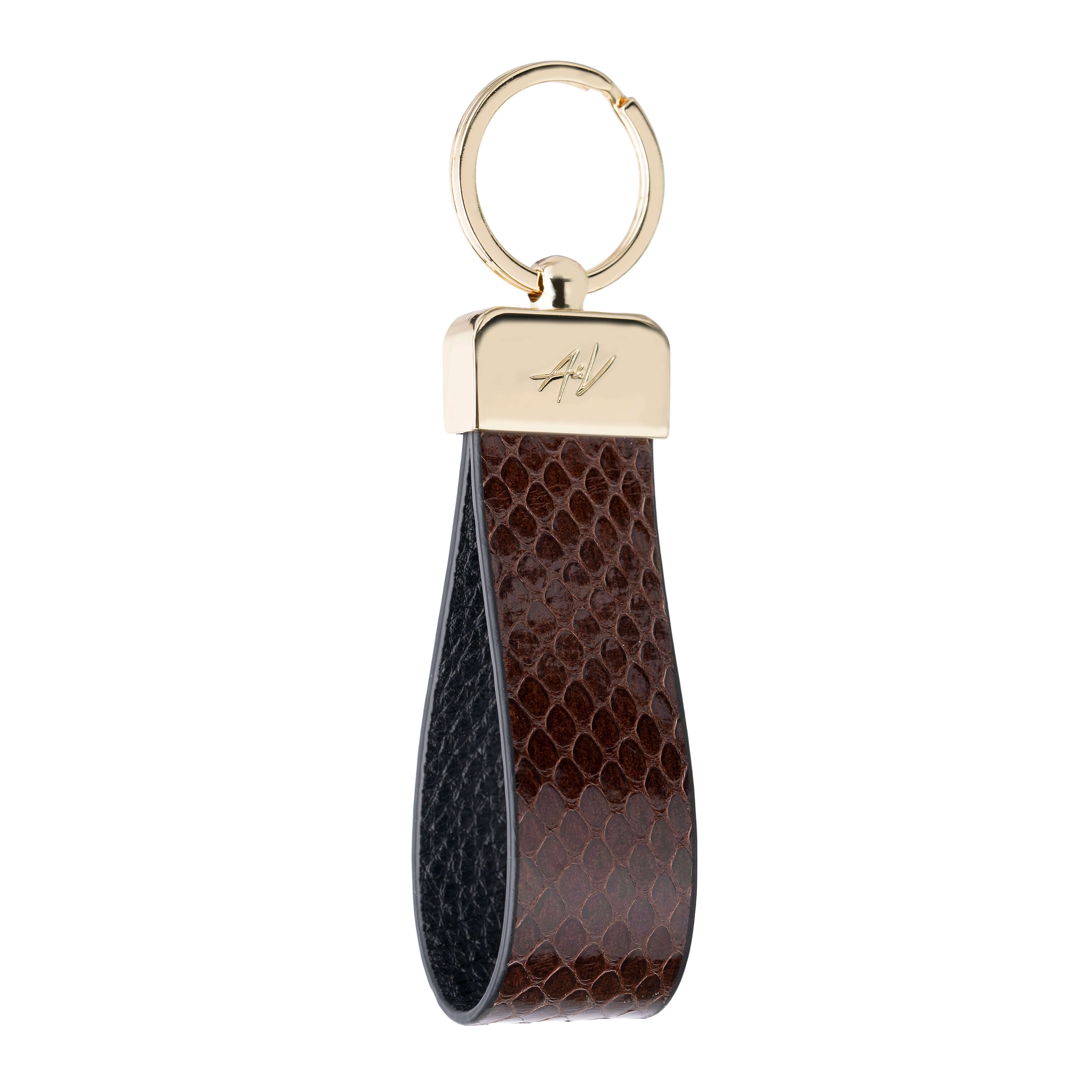 KEYCHAIN METALLIQUE DARK CHOCOLATE