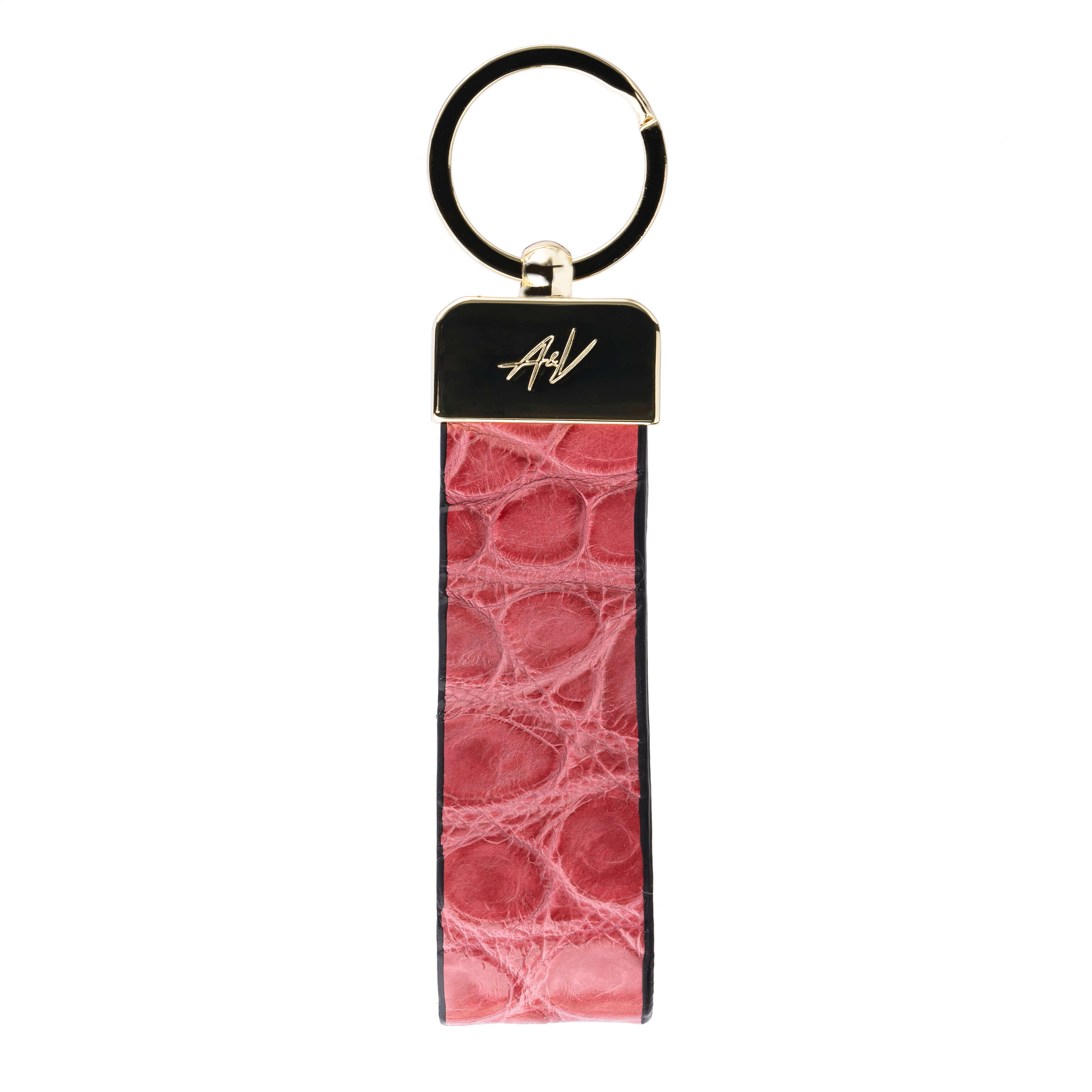 KEYCHAIN METALLIQUE ROUGE