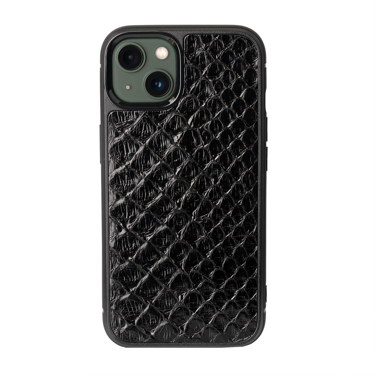 IPHONE 13 CASES PYTHON BLACK SHINY