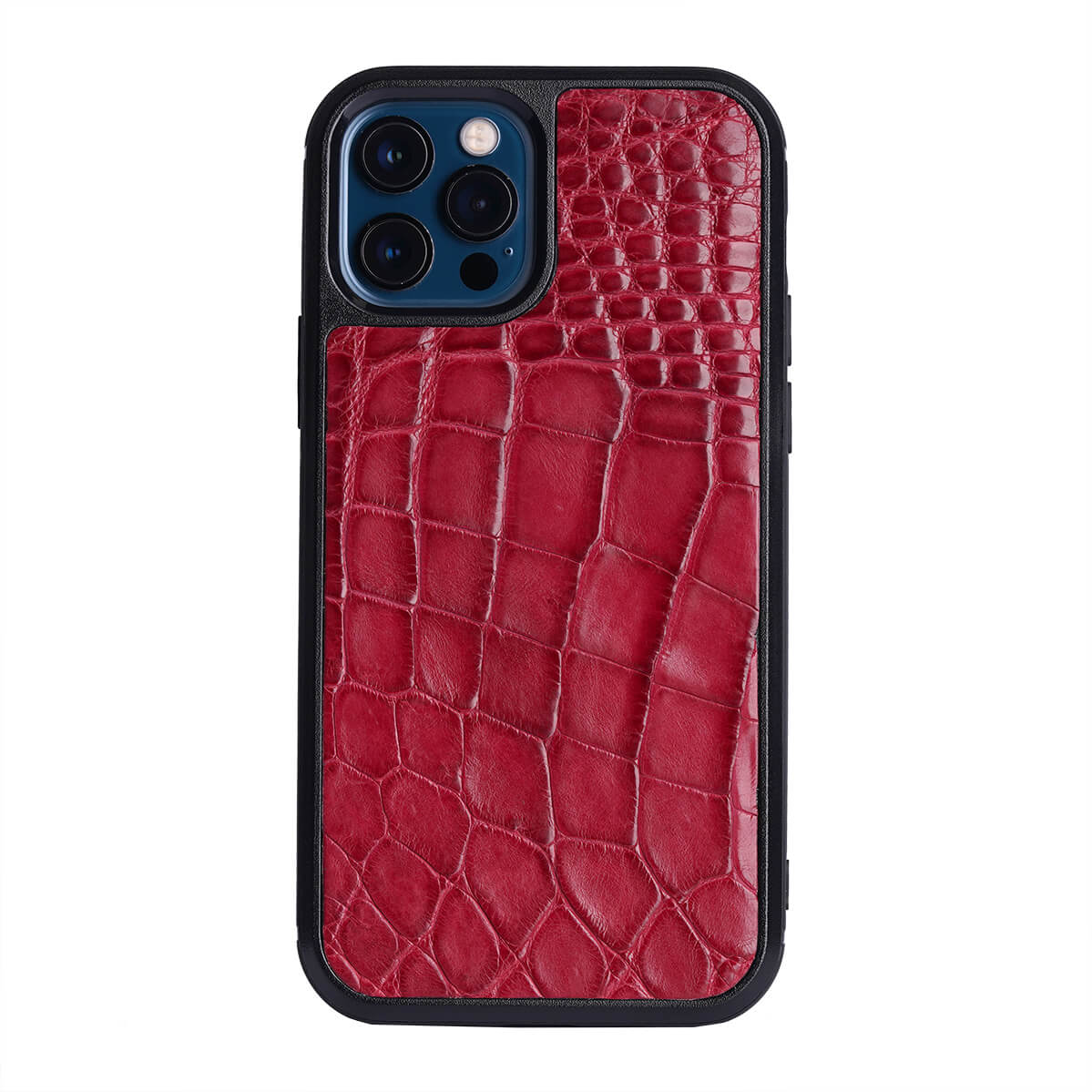 IPHONE 12 PRO & 12 CASE ALLIGATOR RED